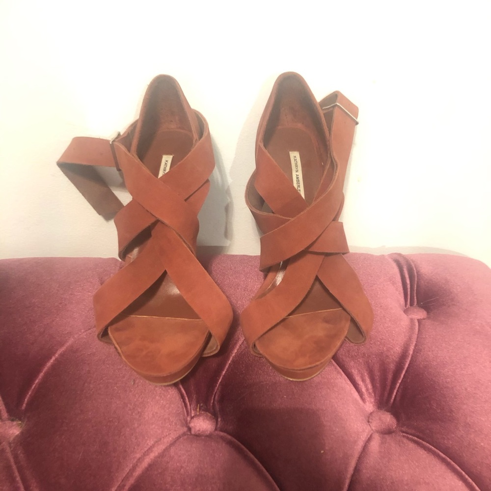 Kathryn Amberleigh Suede Sandals